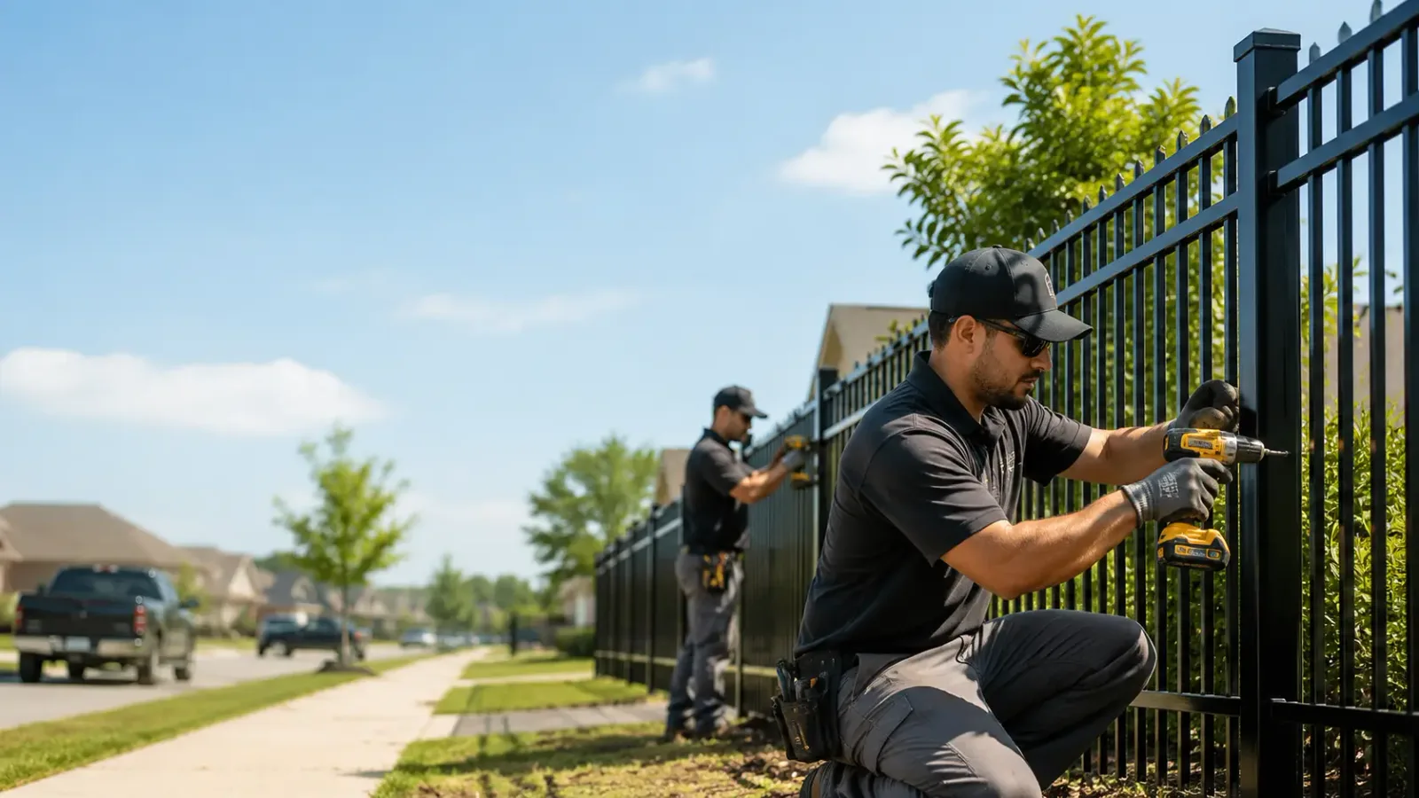 Metal Fence Installation in Bowmansville, NY